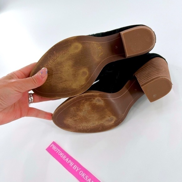 Sam Edelman Shoes Sam Edelman Mathia Black Suede Bootie size 6 - Picture 9 of 13